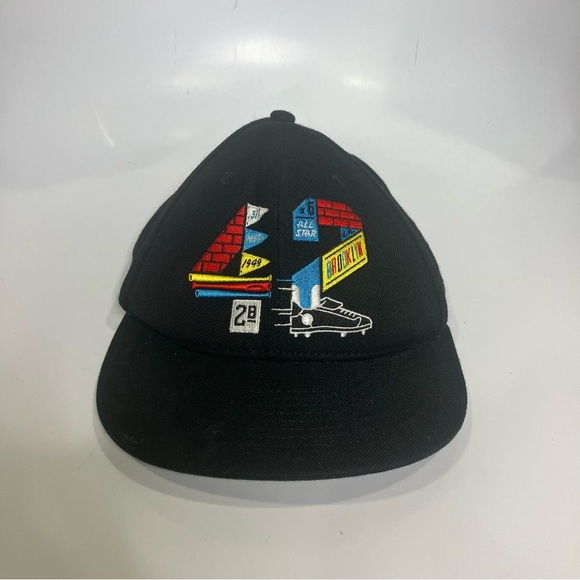 Baseballism #42 Jackie Robinson SnapBack hat black - Picture 2 of 8